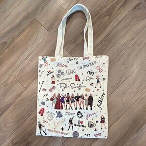Taylor Swift canvas tote bag